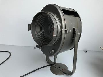 Vintage theaterspot/filmlamp/studiolamp: A.E.Cremer, Parijs beschikbaar voor biedingen