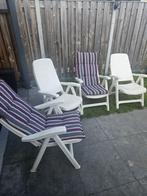 tuinstoelen, Ophalen, Gebruikt, Kunststof, Inklapbaar