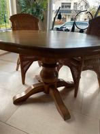 Blank eiken 8 hoekige eettafel, Huis en Inrichting, Tafels | Eettafels, Ophalen, Gebruikt, 100 tot 150 cm, Eikenhout