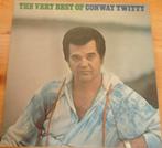 Conway Twitty-The verry best of (LP), Ophalen of Verzenden, 1980 tot 2000, Gebruikt, 12 inch