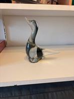 Glas Vogel Beeldje, Huis en Inrichting, Ophalen, Zwart, Minder dan 50 cm, Glas