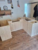 Keukenblok van terug gedroogd en geschaafd hout, Ophalen of Verzenden, Nieuw, 25 tot 50 cm, Minder dan 100 cm