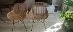 eetkamerstoelen, Huis en Inrichting, Stoelen, Ophalen, Gebruikt, Bruin, Vier