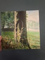 Wolter Wiegerinck - Landschap met boom - 1983, Antiek en Kunst, Ophalen of Verzenden