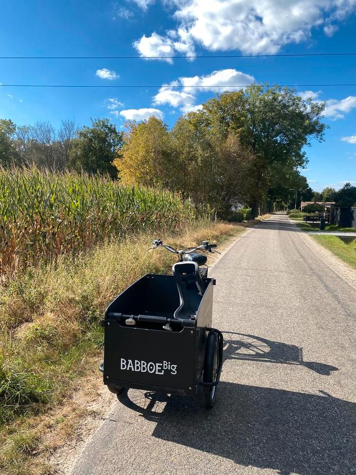 Elekrische bakfiets babboe big, Fietsen en Brommers, Fietsen | Bakfietsen, Gebruikt, 1 kind, Ophalen of Verzenden