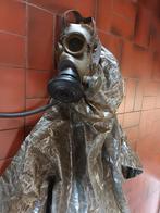 gasmasker met pak, Verzamelen, Militaria | Algemeen, Ophalen of Verzenden, Landmacht, Nederland, Overige typen