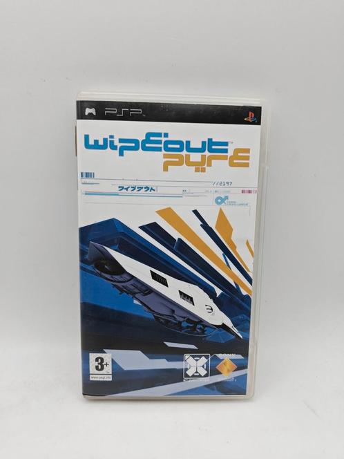 Wipeout Pure PSP, Spelcomputers en Games, Games | Sony PlayStation Portable, Zo goed als nieuw, Racen en Vliegen, 1 speler, Vanaf 3 jaar
