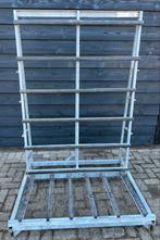 Glasbok gegalvaniseerd met rubbers, Doe-het-zelf en Verbouw, Glas en Ramen, Ophalen, Zo goed als nieuw, 160 cm of meer