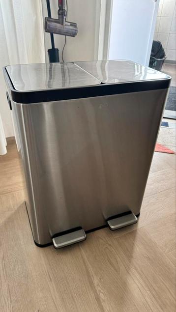 Eko ecocasa II splitted 2x30 liter mat rvs beschikbaar voor biedingen