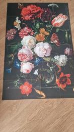 IXXI Stilleven met bloemen in een glas. Ongeveer 80 bij 120., Ophalen, Zo goed als nieuw, Schilderij, Minder dan 50 cm