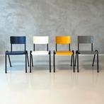 Retro eettafelstoelen nieuw eetkamerstoelen oranje prijs p/s, Huis en Inrichting, Stoelen, Overige kleuren, NL, Ophalen of Verzenden