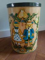 Vintage retro groot XL blik, 60's Duits, uniek item!, Verzamelen, Blikken, Ophalen of Verzenden, Gebruikt, Overige, Overige merken