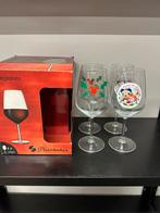 Set van 4 wijnglazen kerst, Ophalen of Verzenden, Nieuw