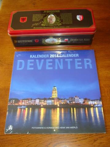 Nieuwe Kalender "Deventer 2014" en Koekblik "Deventer" Nieuw beschikbaar voor biedingen