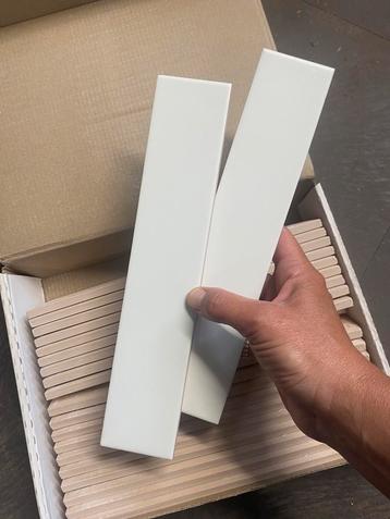 Tegel 41 ZERO 42/ Spectre Cream Matt, 5x25cm, 4.5m2 beschikbaar voor biedingen