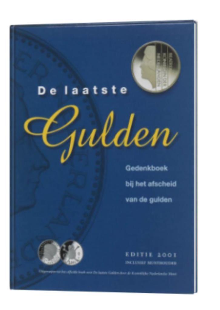 de Laatste Gulden gedenk boek bij het afscheid van de gulden, Postzegels en Munten, Munten | Nederland, Losse munt, Overige waardes