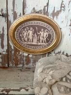 Vintage houten Florentijns lijstje, Ophalen of Verzenden