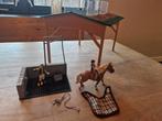 Schleich wasplaats en overkapping, Ophalen of Verzenden, Gebruikt, Paard, Beeldje of Figuurtje