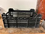Grote zwarte plastic kratten, Doe-het-zelf en Verbouw, Kratten en Dozen, Ophalen, Gebruikt, 50 tot 75 cm, Minder dan 35 cm