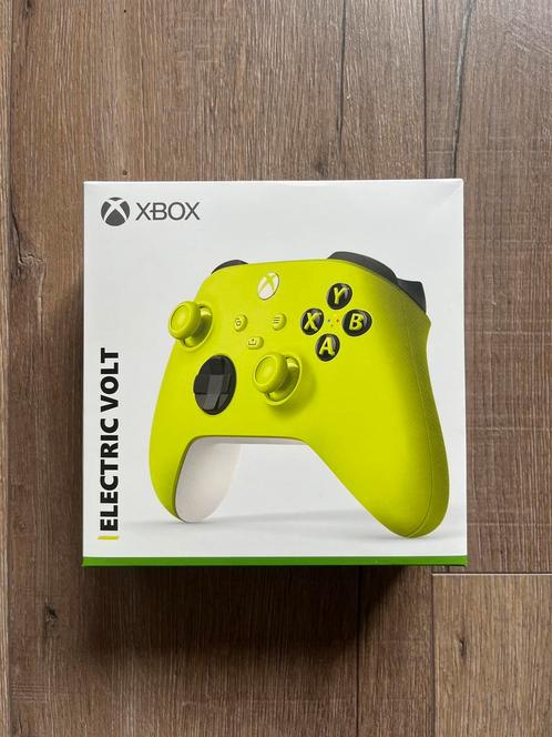 Xbox Wireless Controller ‘Electric Volt’, Spelcomputers en Games, Spelcomputers | Xbox | Accessoires, Nieuw, Xbox Original, Xbox One