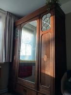 Kledingkast., Huis en Inrichting, Kasten | Vitrinekasten, Gebruikt, 100 tot 150 cm, 200 cm of meer, Eikenhout