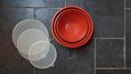 Tupperware set kommen, Ophalen of Verzenden, Nieuw, Rood, Bak of Kom