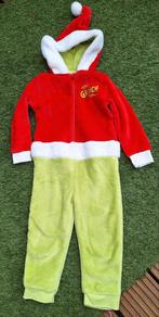 Grinch Onesie Maat 104 - Zo Goed Als Nieuw!, Kinderen en Baby's, Ophalen of Verzenden, Zo goed als nieuw, 104 of kleiner, Jongen of Meisje