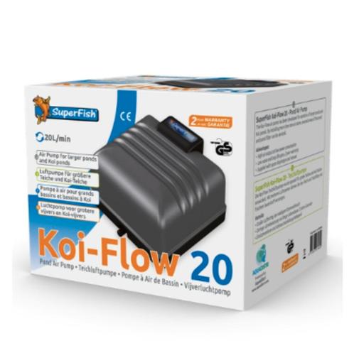 Superfish koi flow 20 luchtpomp voor vijver vissen, Tuin en Terras, Vijver-toebehoren, Gebruikt, Vijverpomp, Ophalen of Verzenden