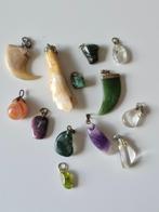 Collectie/ lot vintage edelstenen hangers, Sieraden, Tassen en Uiterlijk, Edelstenen, Ophalen of Verzenden, Zo goed als nieuw