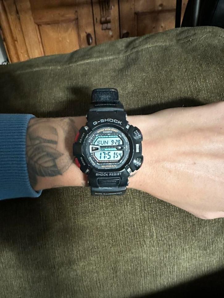 G-shock Casio mudman g-9000, Sieraden, Tassen en Uiterlijk, Horloges | Heren, Casio, Ophalen