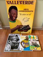 Brasil, Péle voetballer, reclamebord, tijdschrift, boeken, Verzamelen, Sportartikelen en Voetbal, Boek of Tijdschrift, Gebruikt