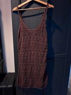 Bruine Zara Gehaakte Jurk - Maat S, Nieuw!, Bruin, Nieuw, Ophalen of Verzenden, Maat 36 (S)
