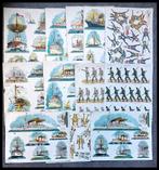 Twaalf Duitse grote militaire bouwplaten- Circa 1900-1910, Ophalen of Verzenden, Landmacht, Duitsland