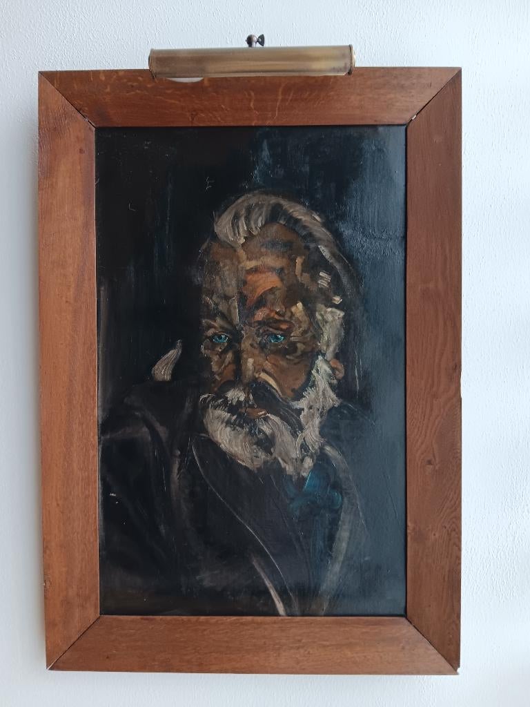 Schilderijen Brahms en Moessorgski, Antiek en Kunst, Ophalen