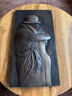 Bronzen plaquette - Bruno Bruni, Antiek en Kunst, Ophalen