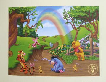 Disney Litho Exclusieve  Edition 2001Winnie The Poeh 2 Stuks beschikbaar voor biedingen