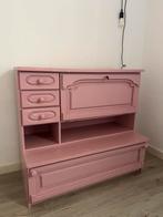 Vintage Roze Secretaire Kast, Ophalen, Gebruikt