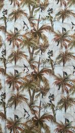 Kraanvogel linnen viscose, Hobby en Vrije tijd, Stoffen en Lappen, 120 cm of meer, Ophalen of Verzenden, Zo goed als nieuw, Katoen