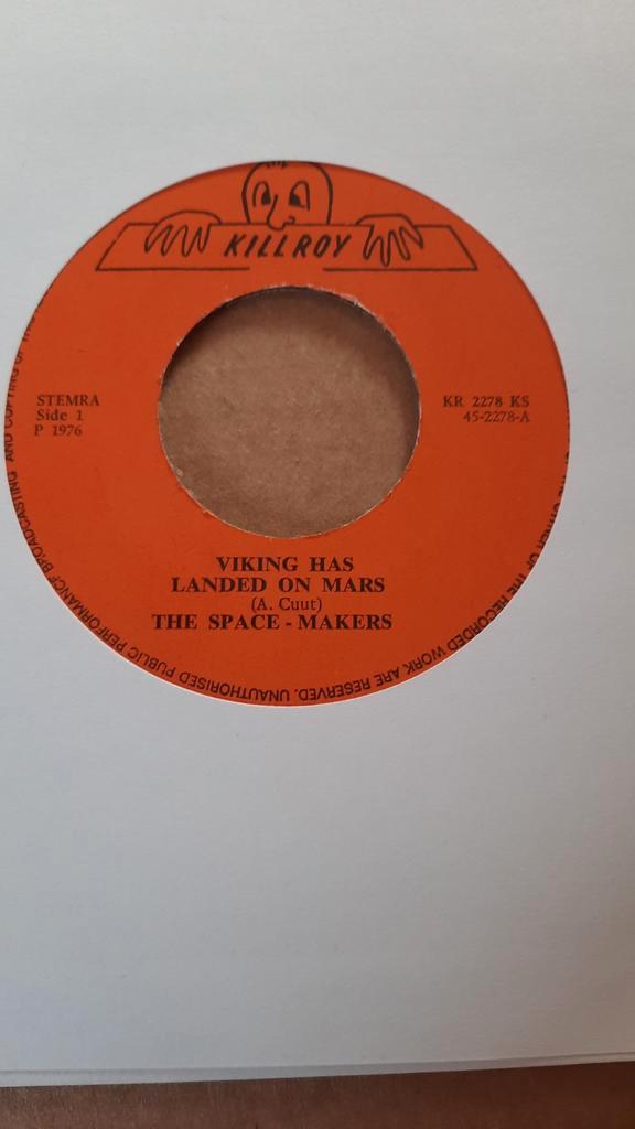 the space - makers vinking has landed on mars, Cd's en Dvd's, Vinyl | Wereldmuziek, Gebruikt, Overige soorten, Overige formaten