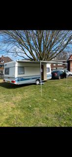Fendt Platin 510 caravan bj 2001 met voortent en luifel, Caravans en Kamperen, Caravans, Rondzit, Frans bed, Particulier, Fendt