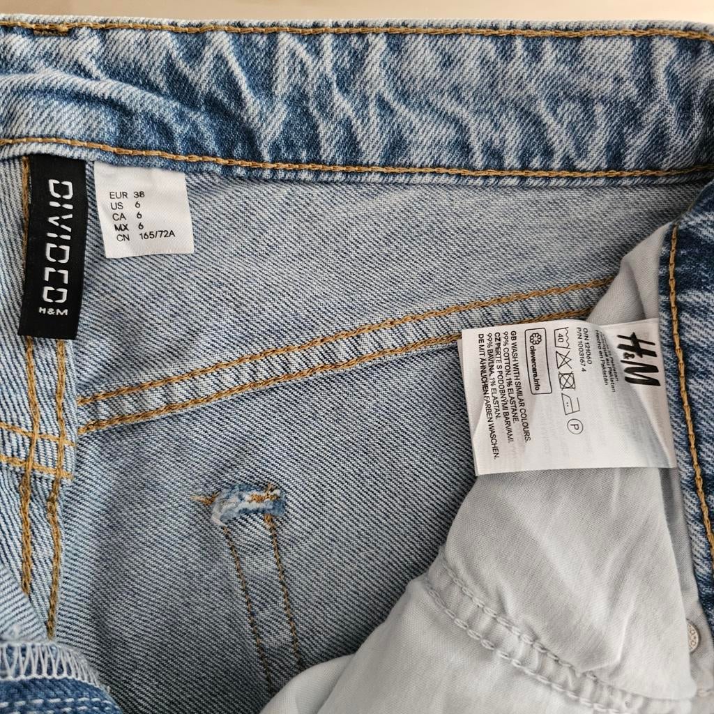 Spijker broek voor dames 38, Ophalen, Zo goed als nieuw, Blauw, H&M