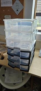 bureau ladekastje plastic, Ophalen, Gebruikt