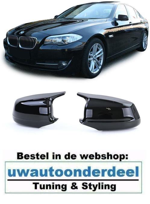 Wing Spiegelkappen Glans Zwart Geschikt voor BMW 5 Serie F10, Auto diversen, Tuning en Styling, Verzenden
