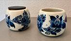 Delfts blauw mini potjes, mini vaasje, Ophalen of Verzenden