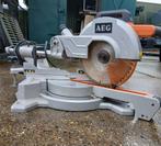 AEG afkortzaag verstek type PS245L turbo, Doe-het-zelf en Verbouw, Gereedschap | Zaagmachines, Ophalen, Zo goed als nieuw, Afkortzaag