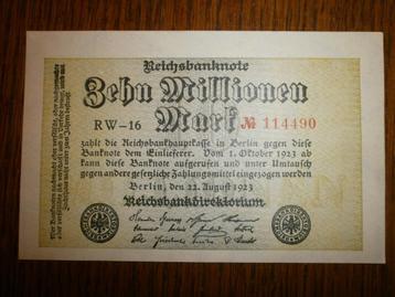 Duitsland 10000000 Mark 1923 UNC- beschikbaar voor biedingen