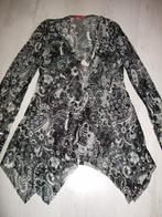 zgan zwart-witte tuniek PeMrla Nera mt M, Kleding | Dames, Blouses en Tunieken, Zwart, Ophalen of Verzenden, Zo goed als nieuw