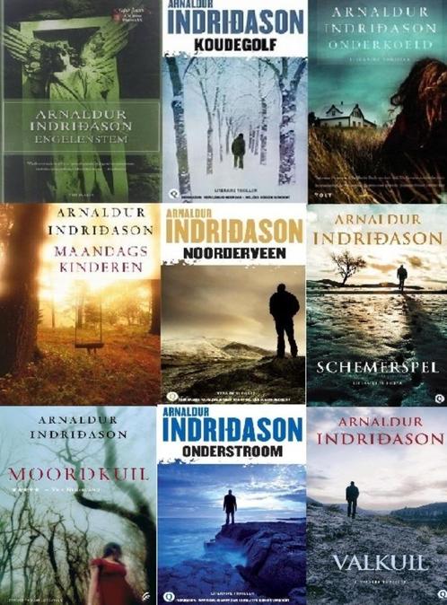 Arnaldur Indridason - 11 thrillers, Boeken, Thrillers, Gelezen, Europa overig, Ophalen of Verzenden