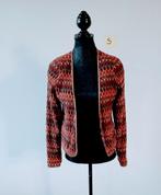 Jasje. Blazertje. Oranje met bruin. Maat S/36, Kleding | Dames, Oranje, Ophalen of Verzenden, Zo goed als nieuw, Jasje