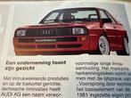 Folder Audi Horch NSU Quattro Auto Union oldtimer, Ophalen of Verzenden, Zo goed als nieuw, Audi